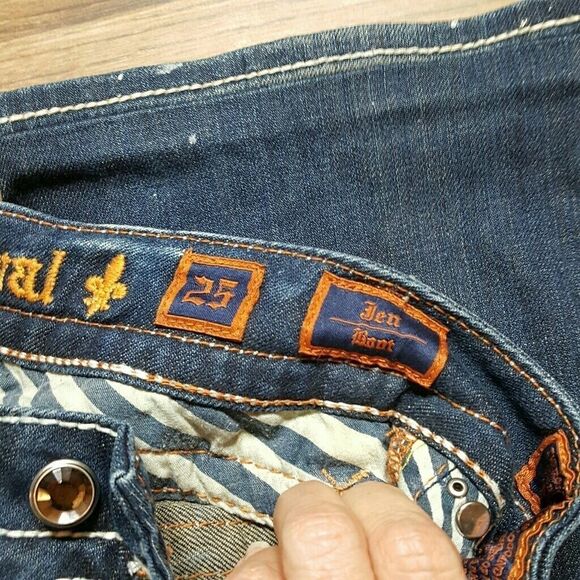 Rock Revivel Jen Boot Jeans 25/31 - Picture 3 of 5